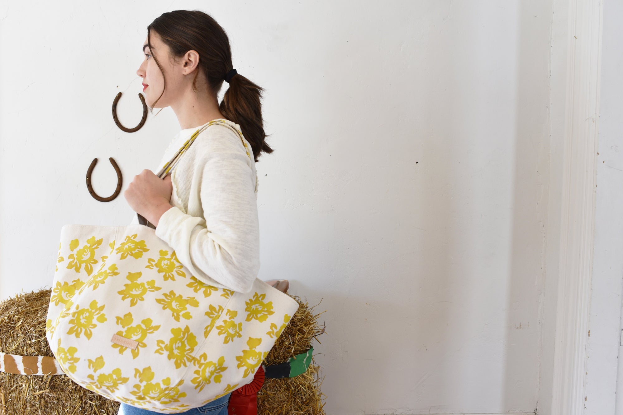 Erin Flett boho tote bag