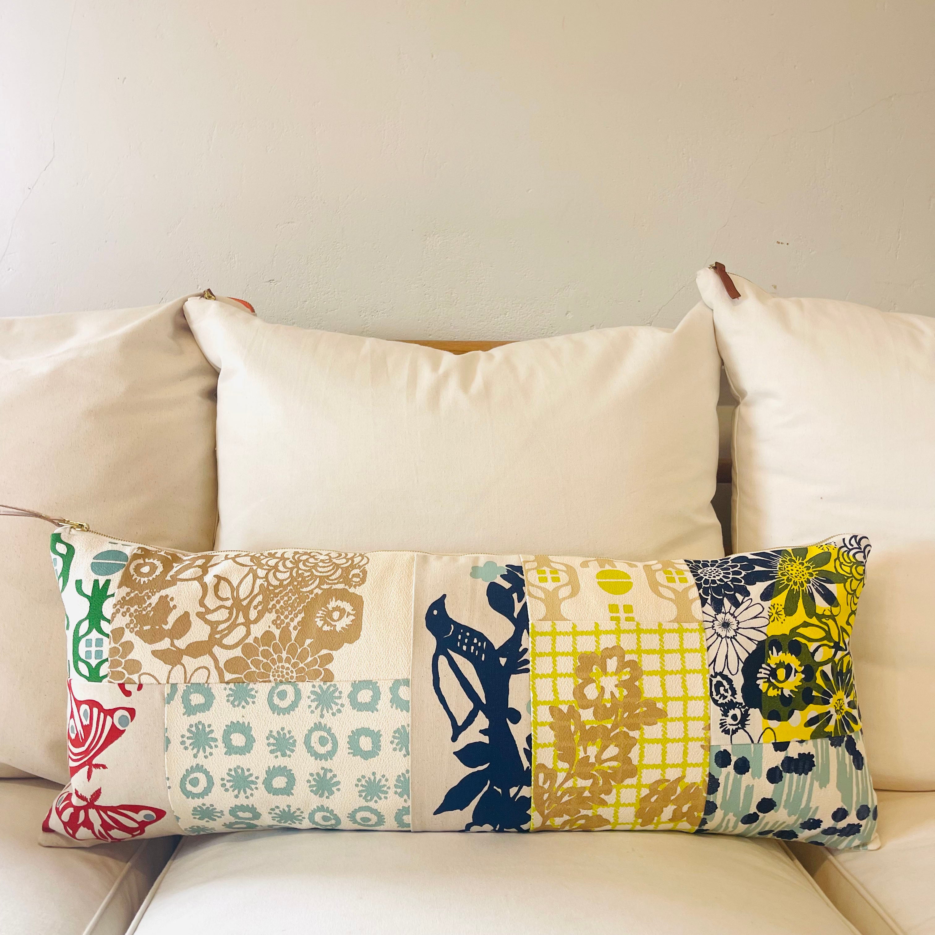 14 12x32 PATCHWORK PILLOW WITH INSERT Erin Flett 14-12x32-patchwork-pillow-with-insert-erin-flett