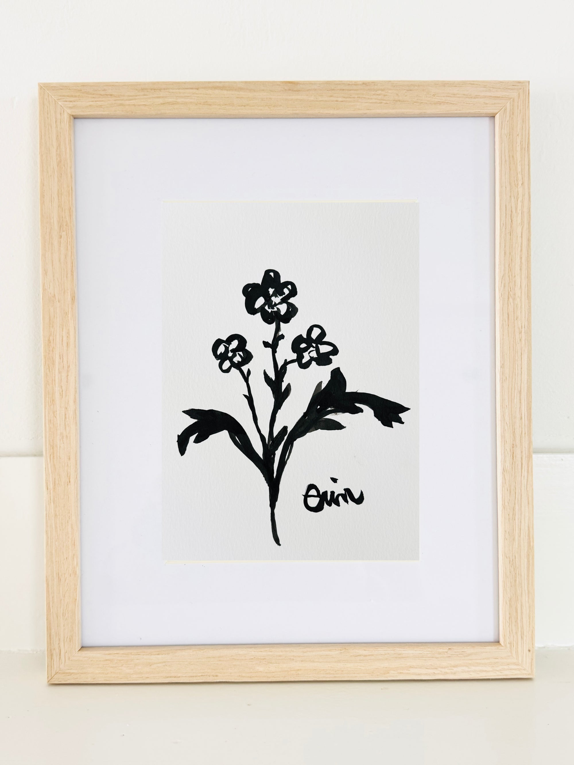 BUTTERCUP GICLEE PAPER ART PRINT