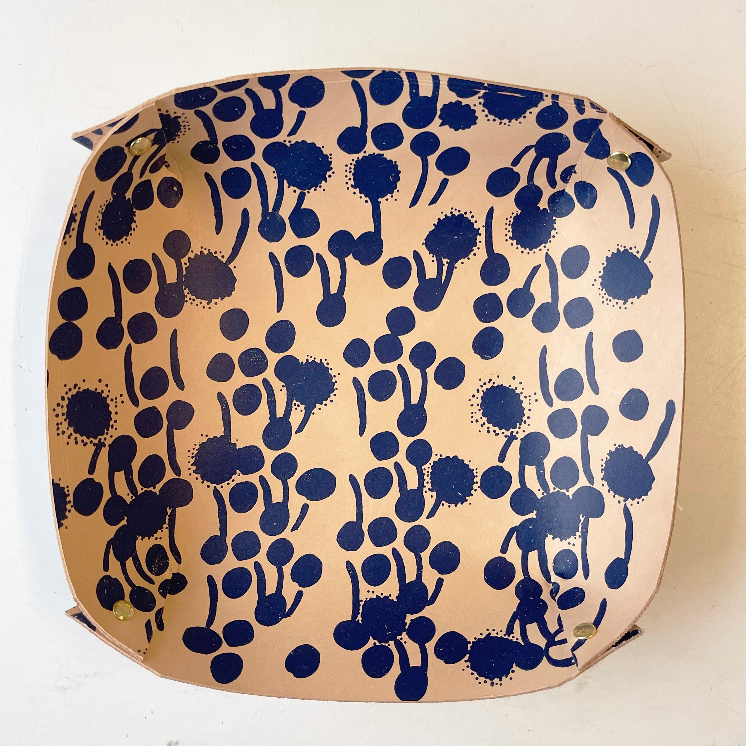 Berries Leather Catch All