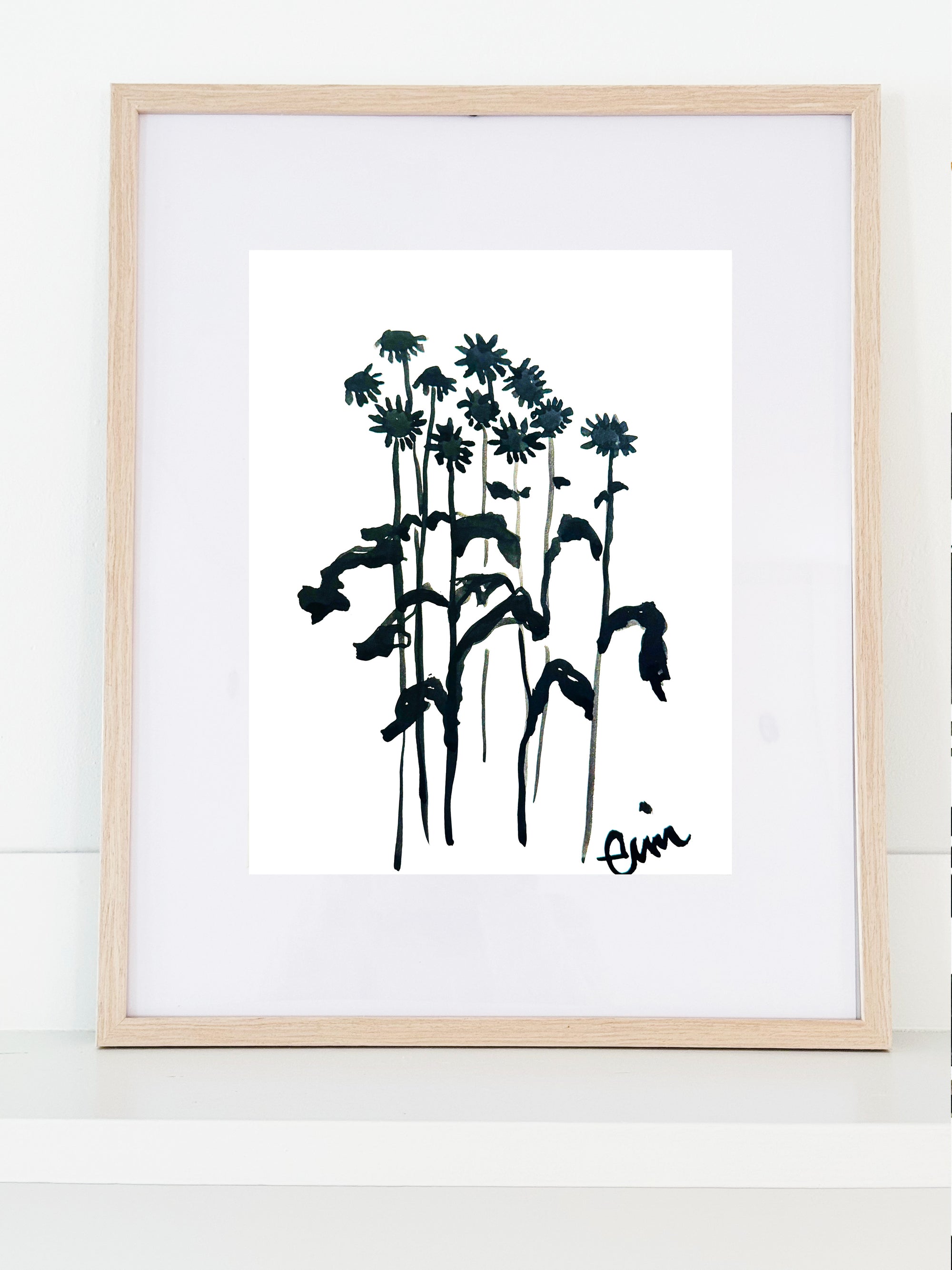 CHAMOMILE GICLEE PAPER ART PRINT