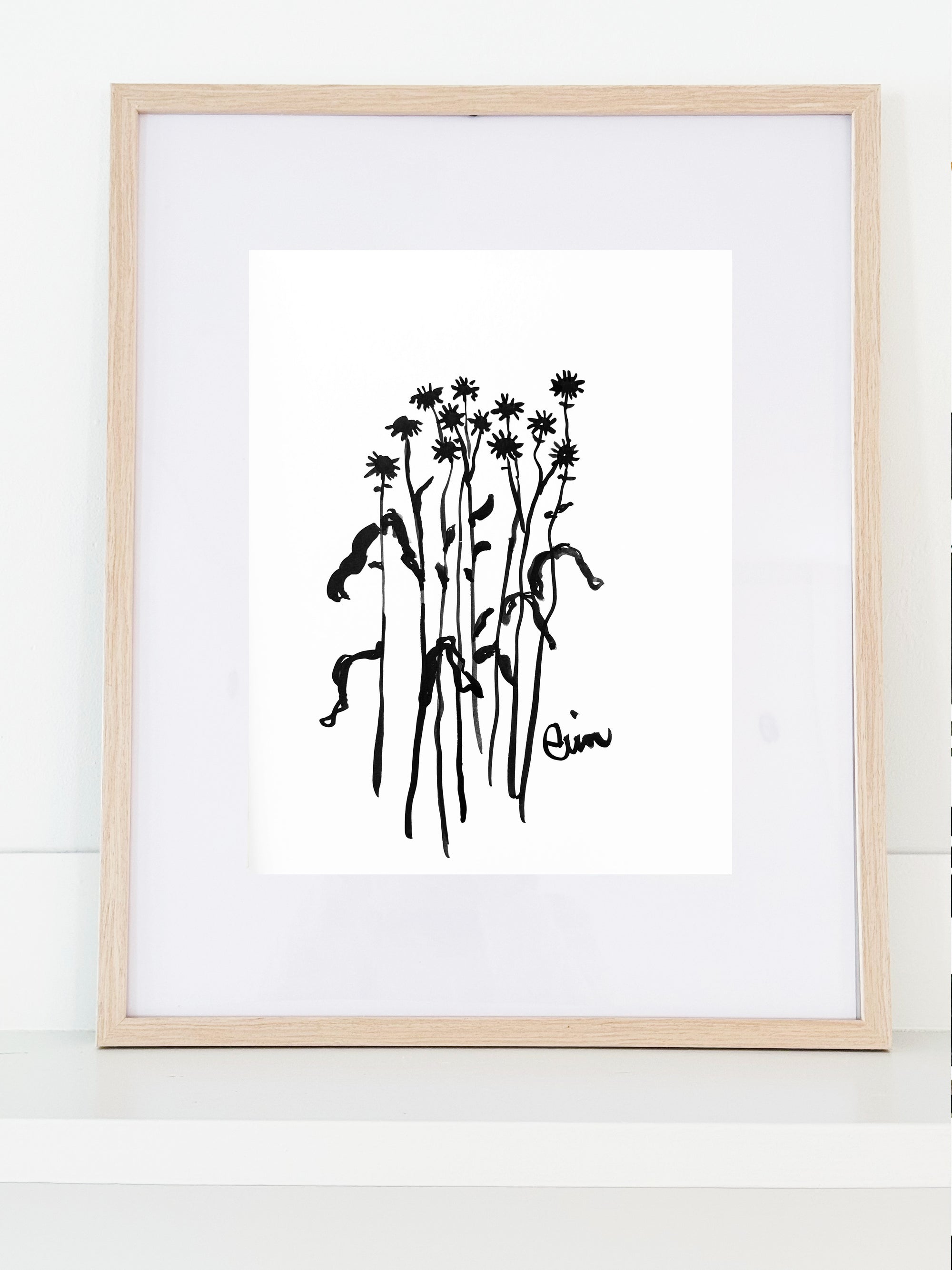 CHAMOMILE GICLEE PAPER ART PRINT