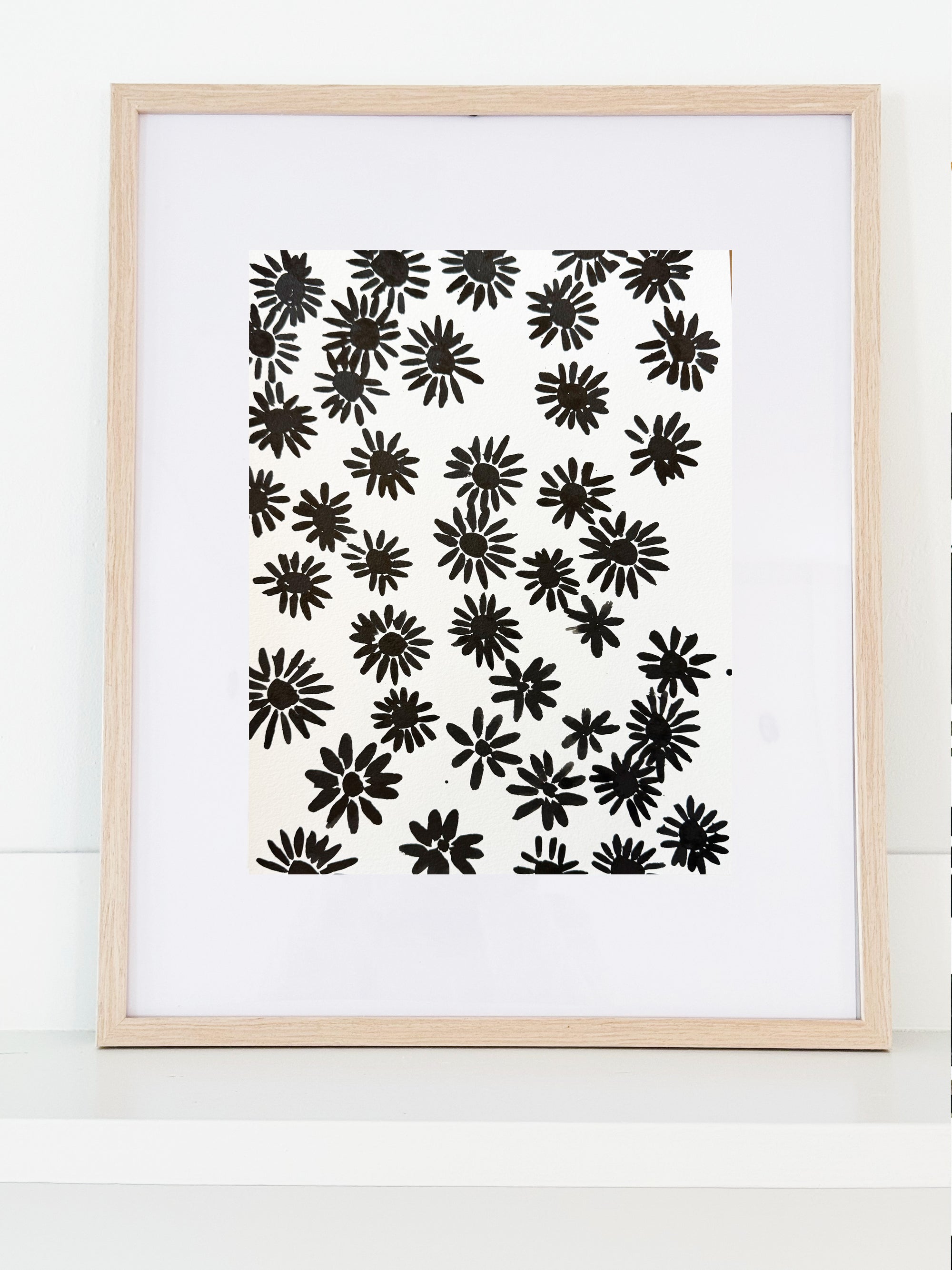 Original Erin Flett Painting - Foxglove 9