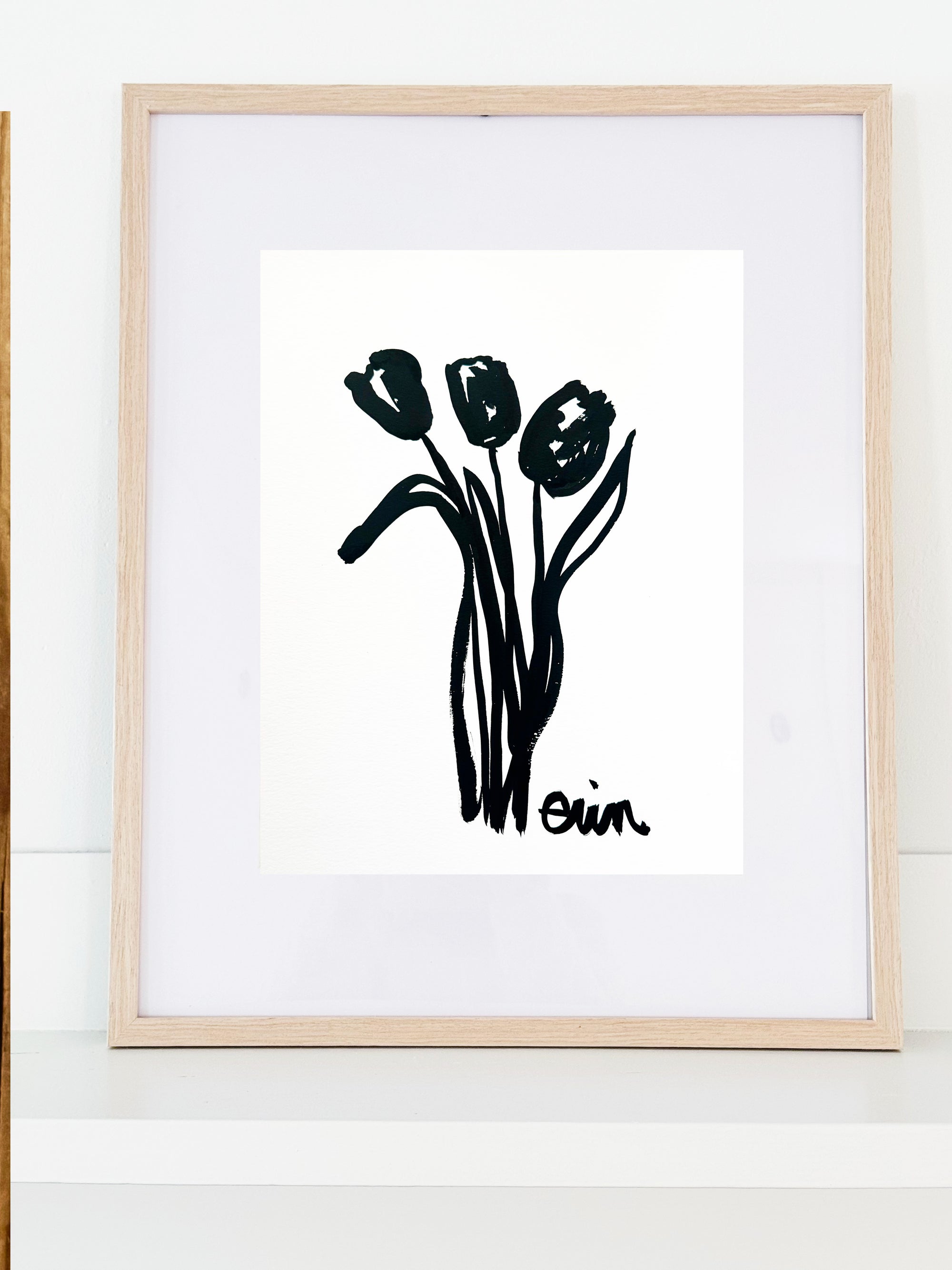 Original Erin Flett Painting - Tulips 14