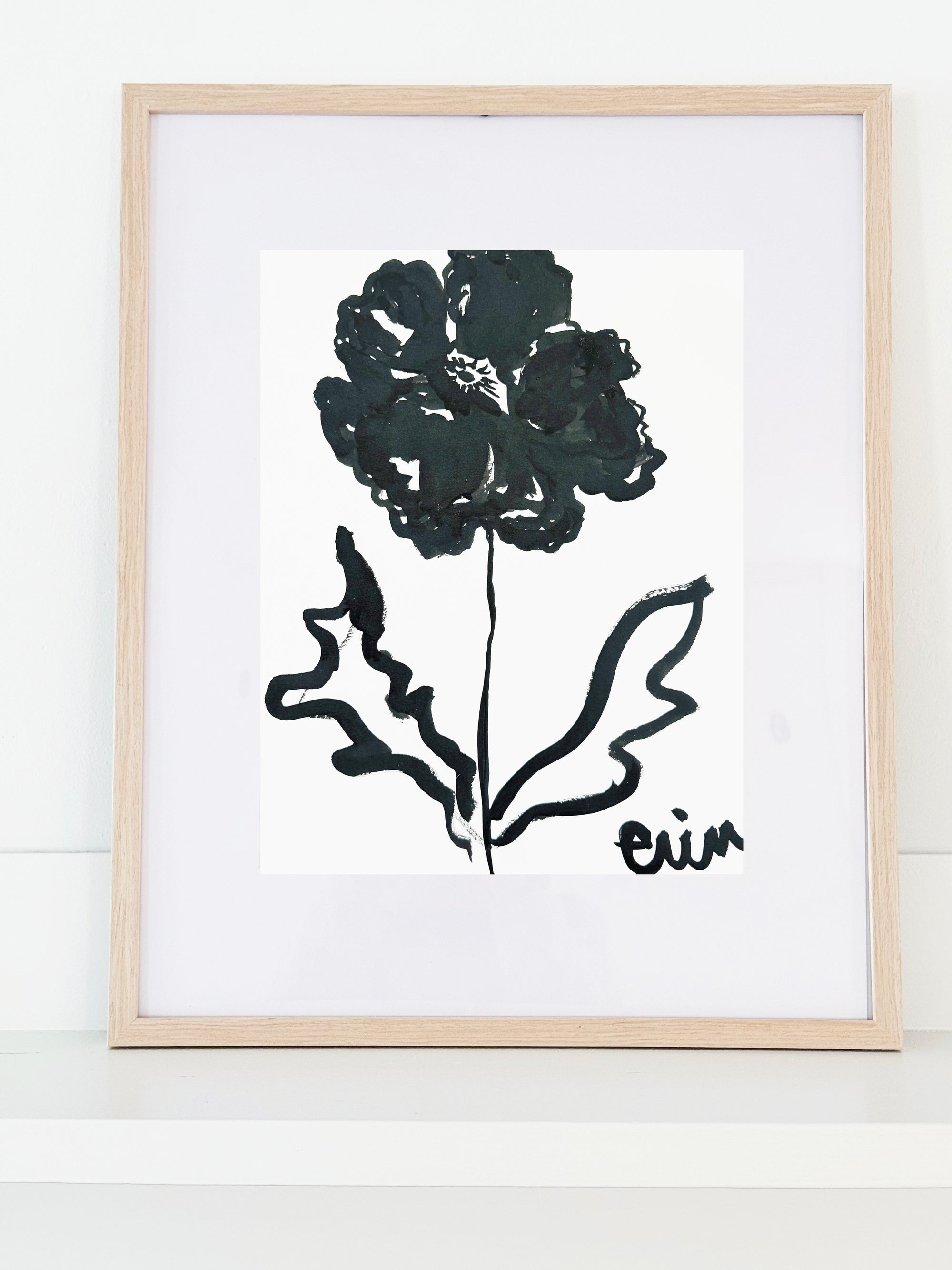 POPPIE GICLEE PAPER ART PRINT