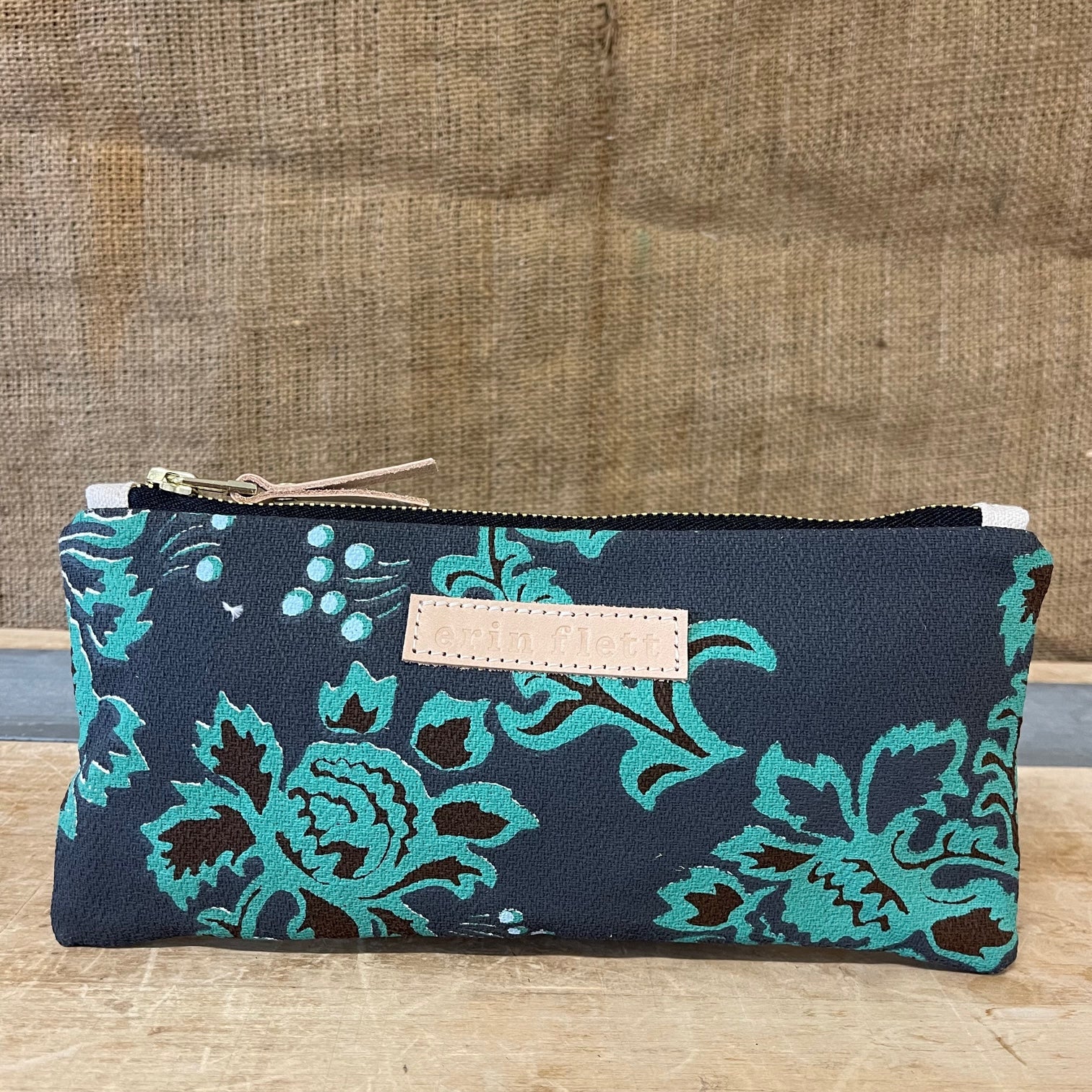 Worn Black Venus Pencil Bag