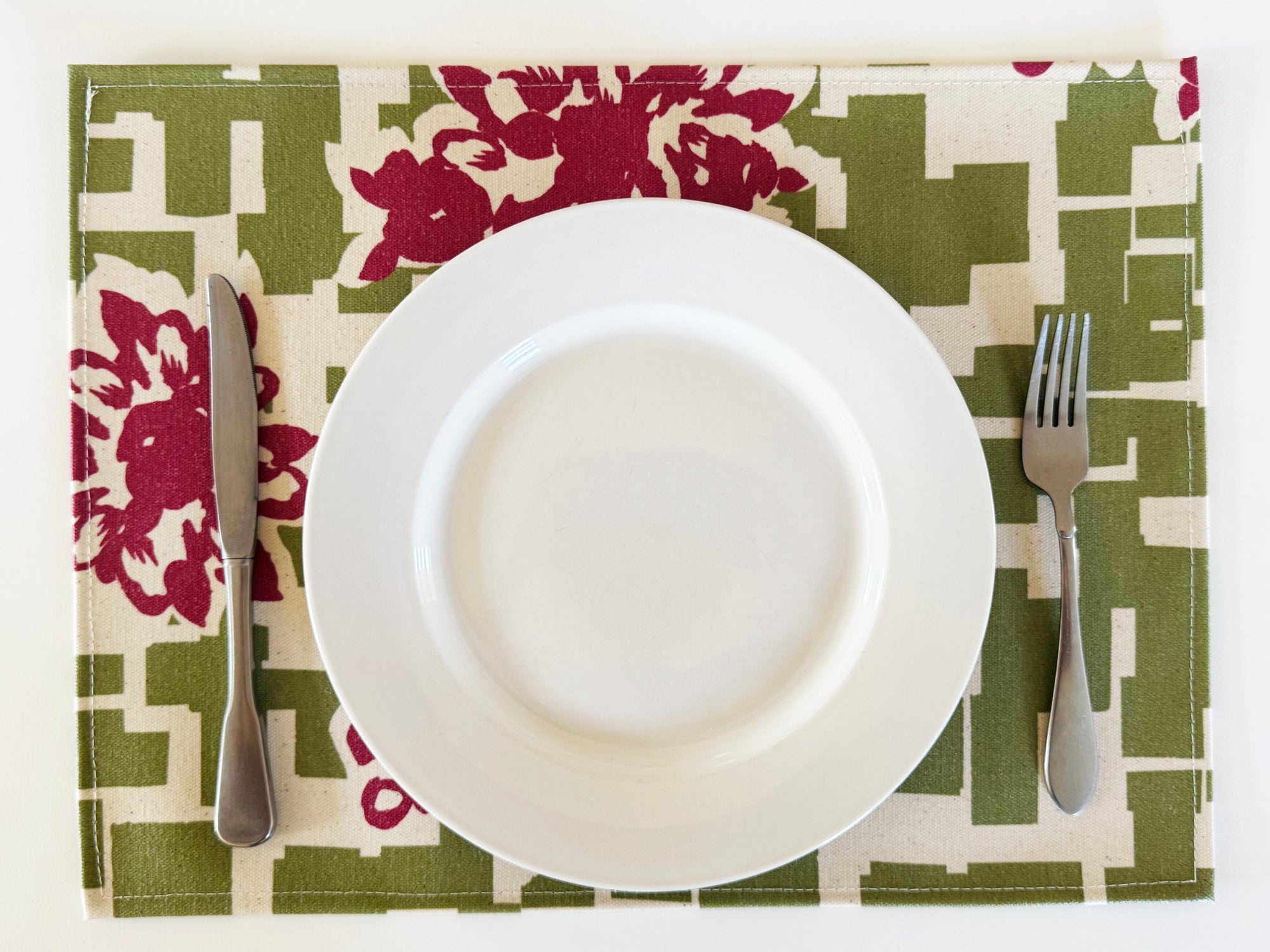 SET OF 4 PLACEMATS - EVERGREEN BERRY JUDITH