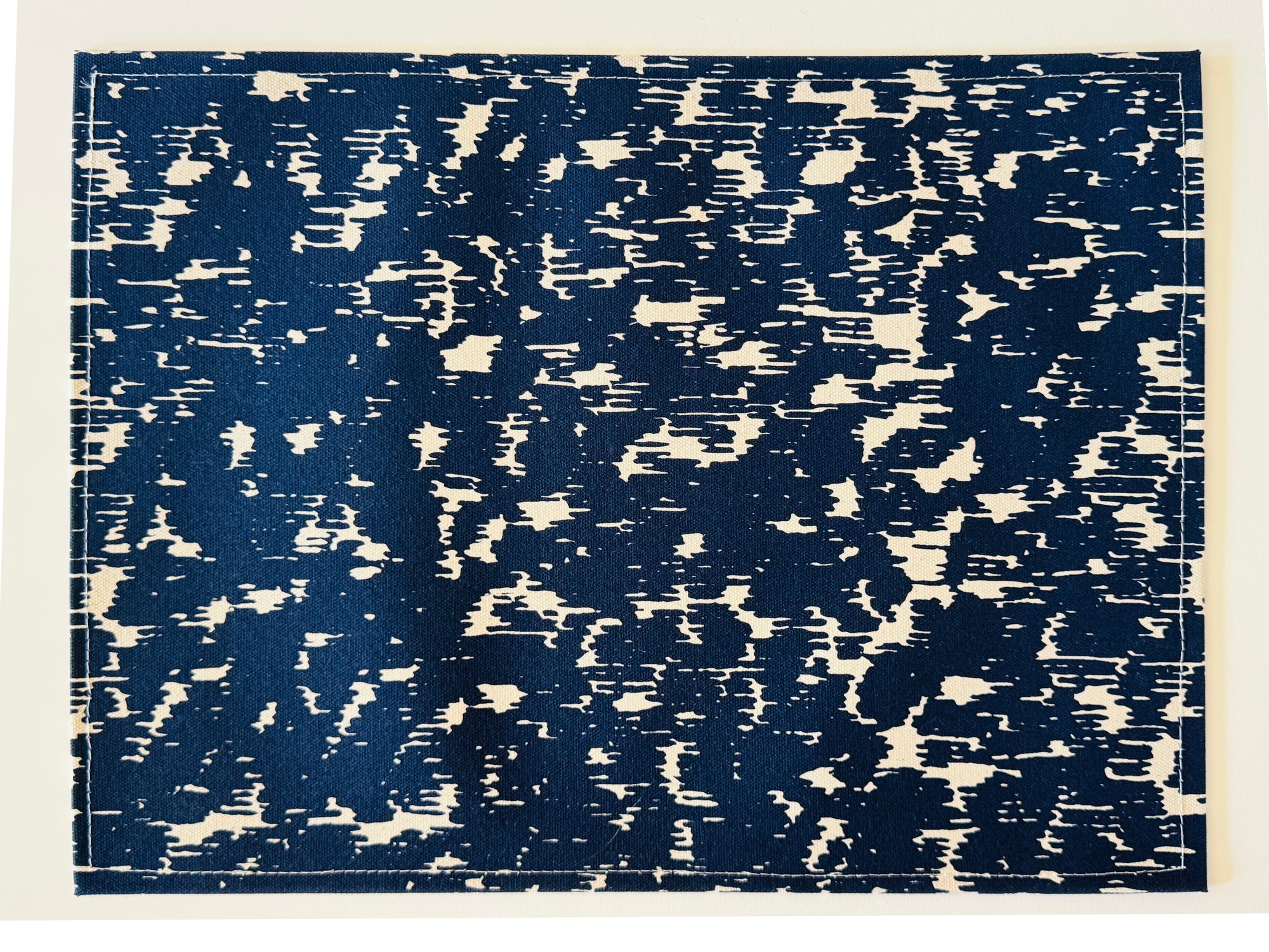 SET OF 4 PLACEMATS - NAVY CHARCOAL