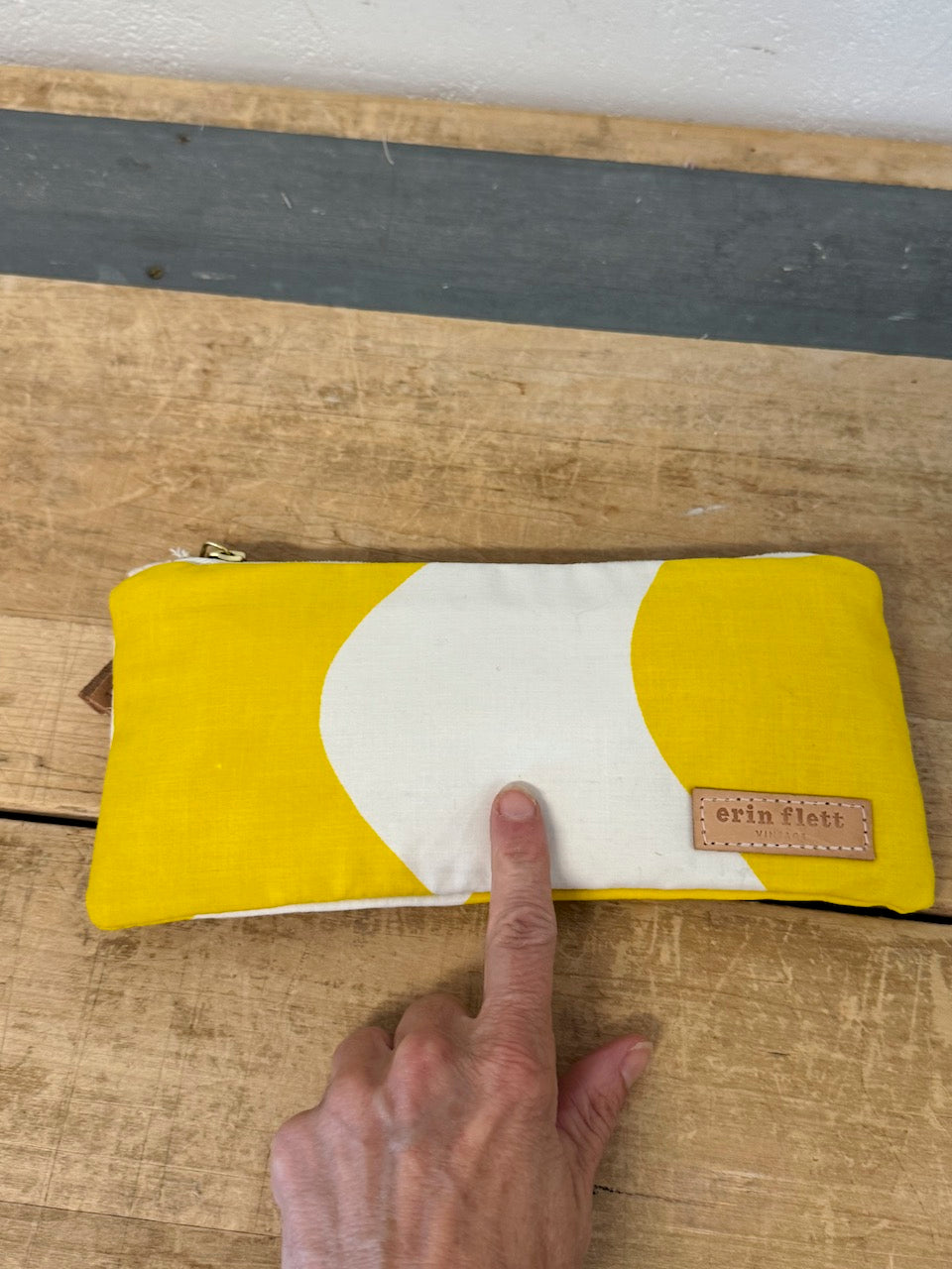 Vintage Yellow Pencil Zip (Love love this one!)