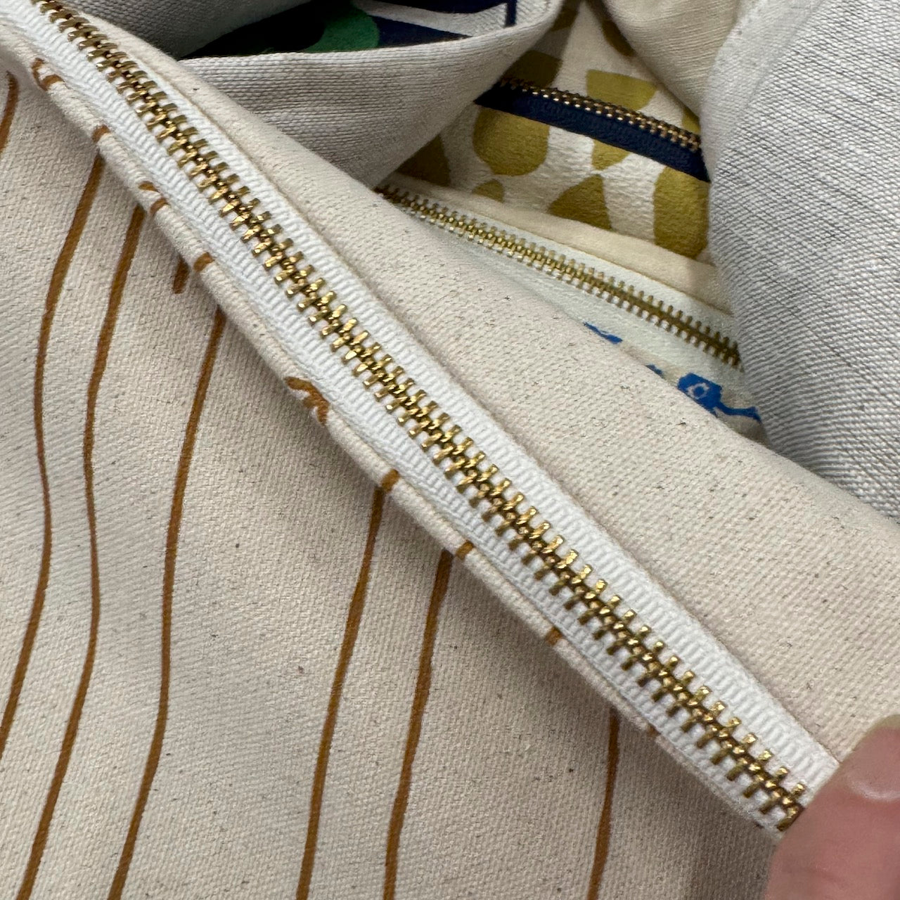 Cotton Sienna Twigs Lumbar Pillow Cover