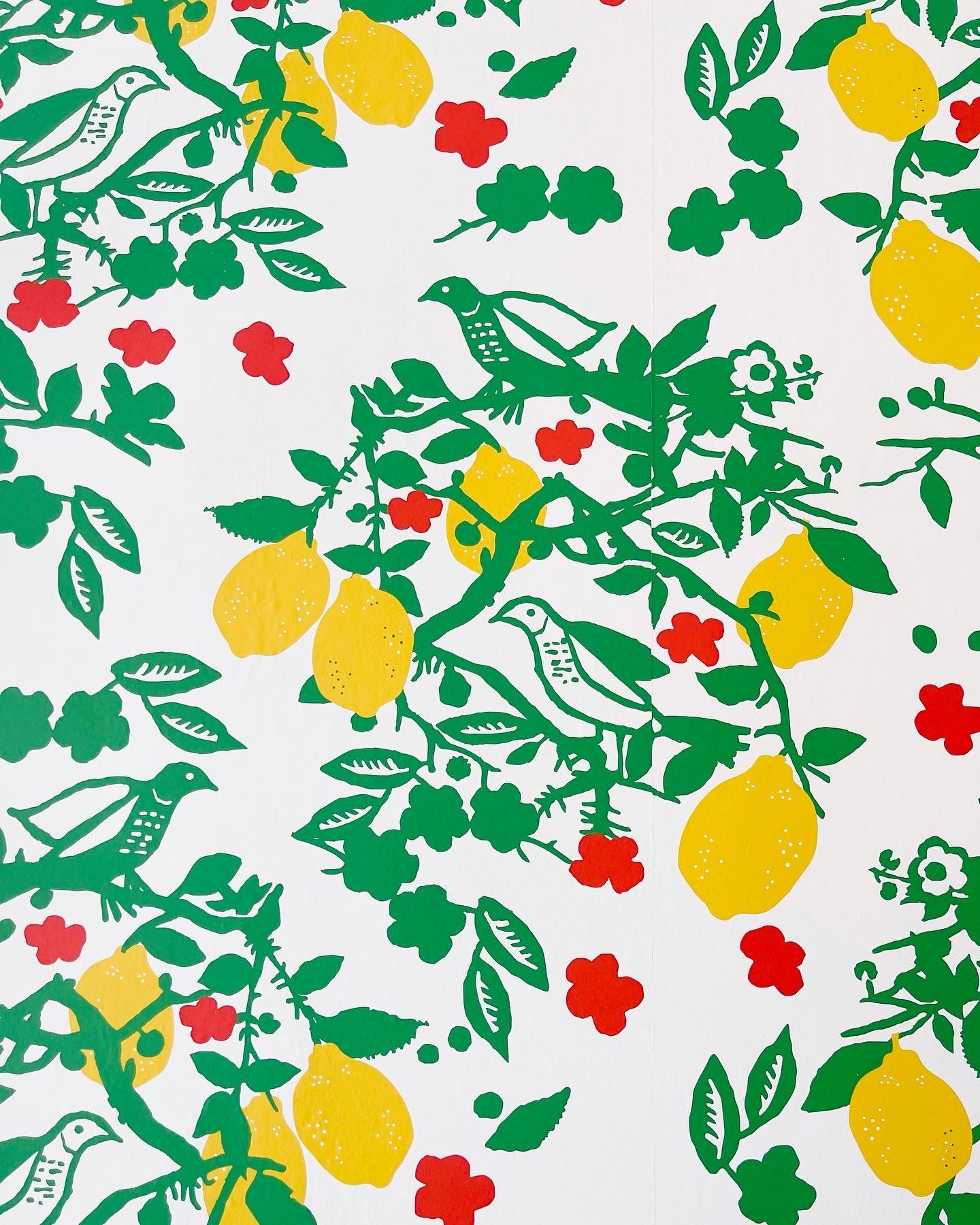 LEMON TREE WALLPAPER