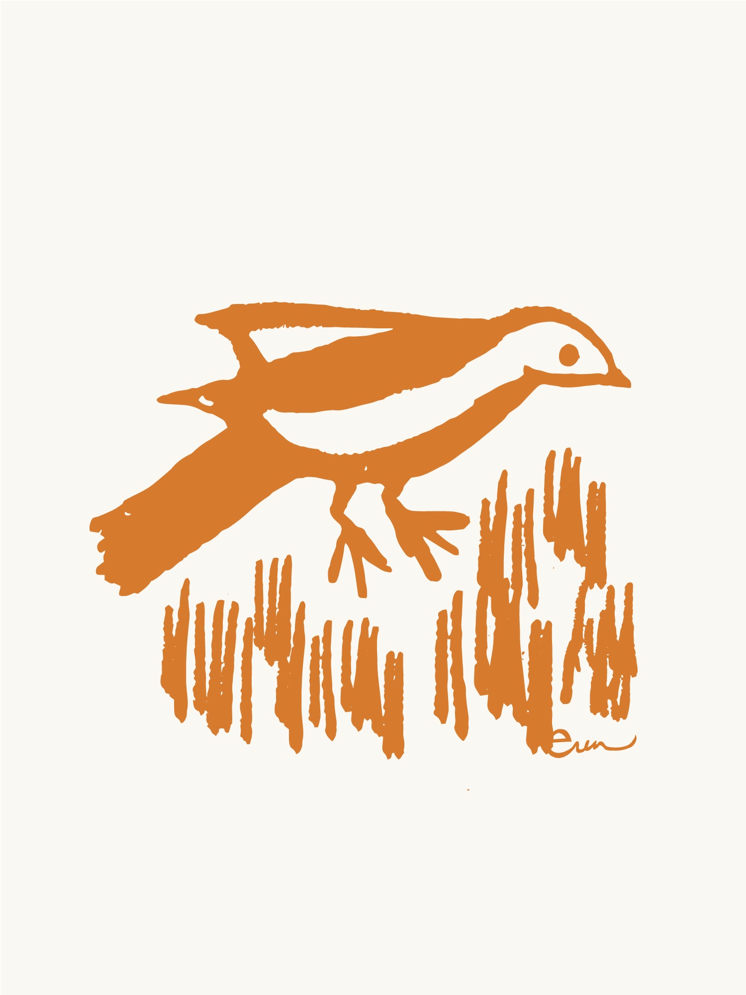 SIENNA BIRD GICLEE PAPER ART PRINT