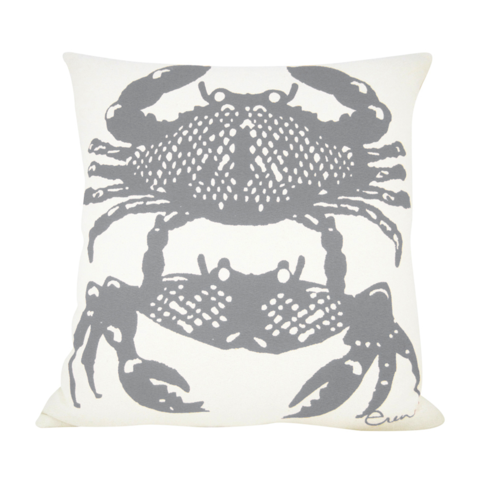 RAINY DAY CRABBIES PILLOW