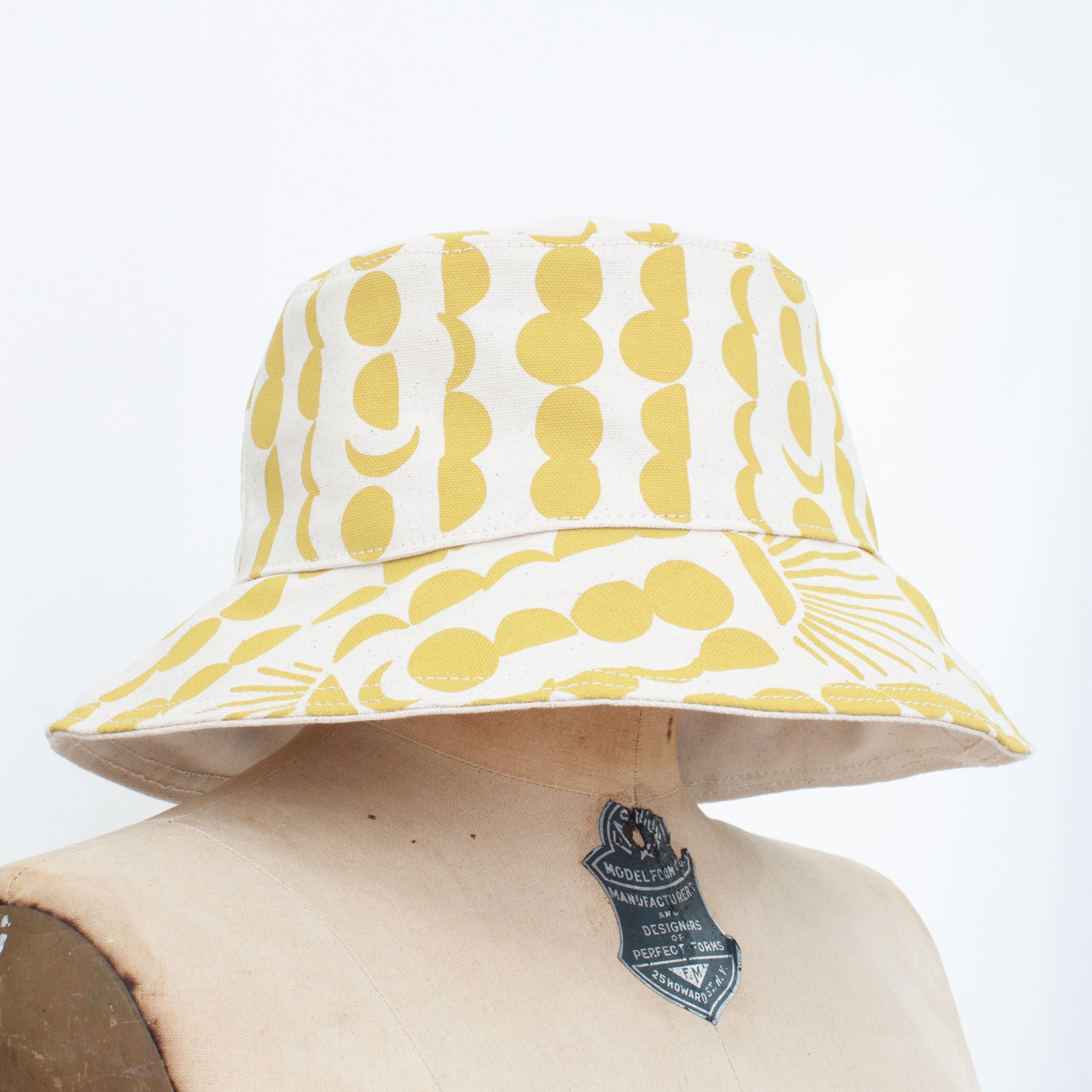 Sunflower Denim Bucket Hat