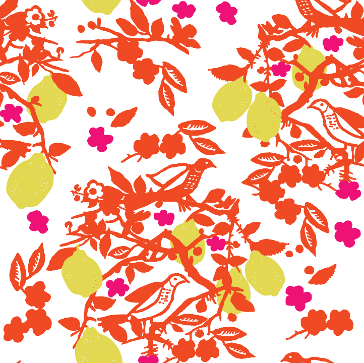 LEMON TREE WALLPAPER
