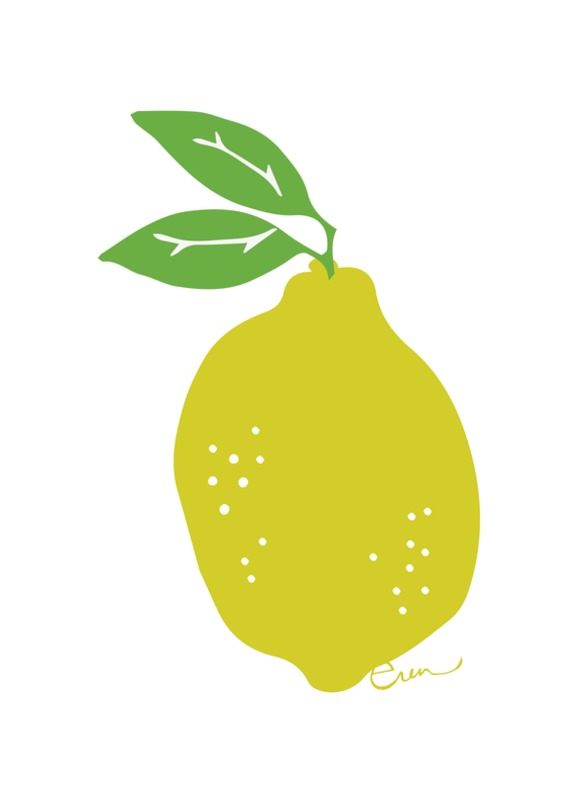 LEMON GICLEE ART PRINT