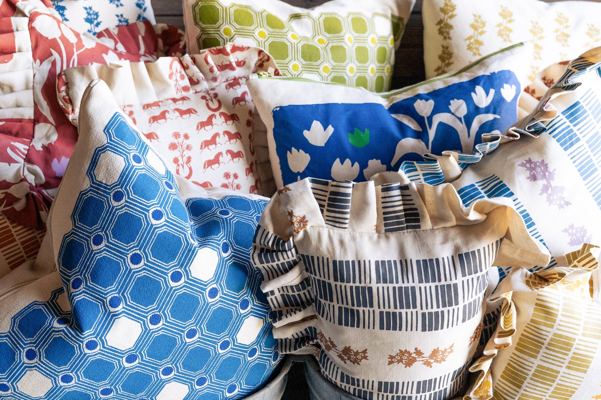 Erin Flett pillows