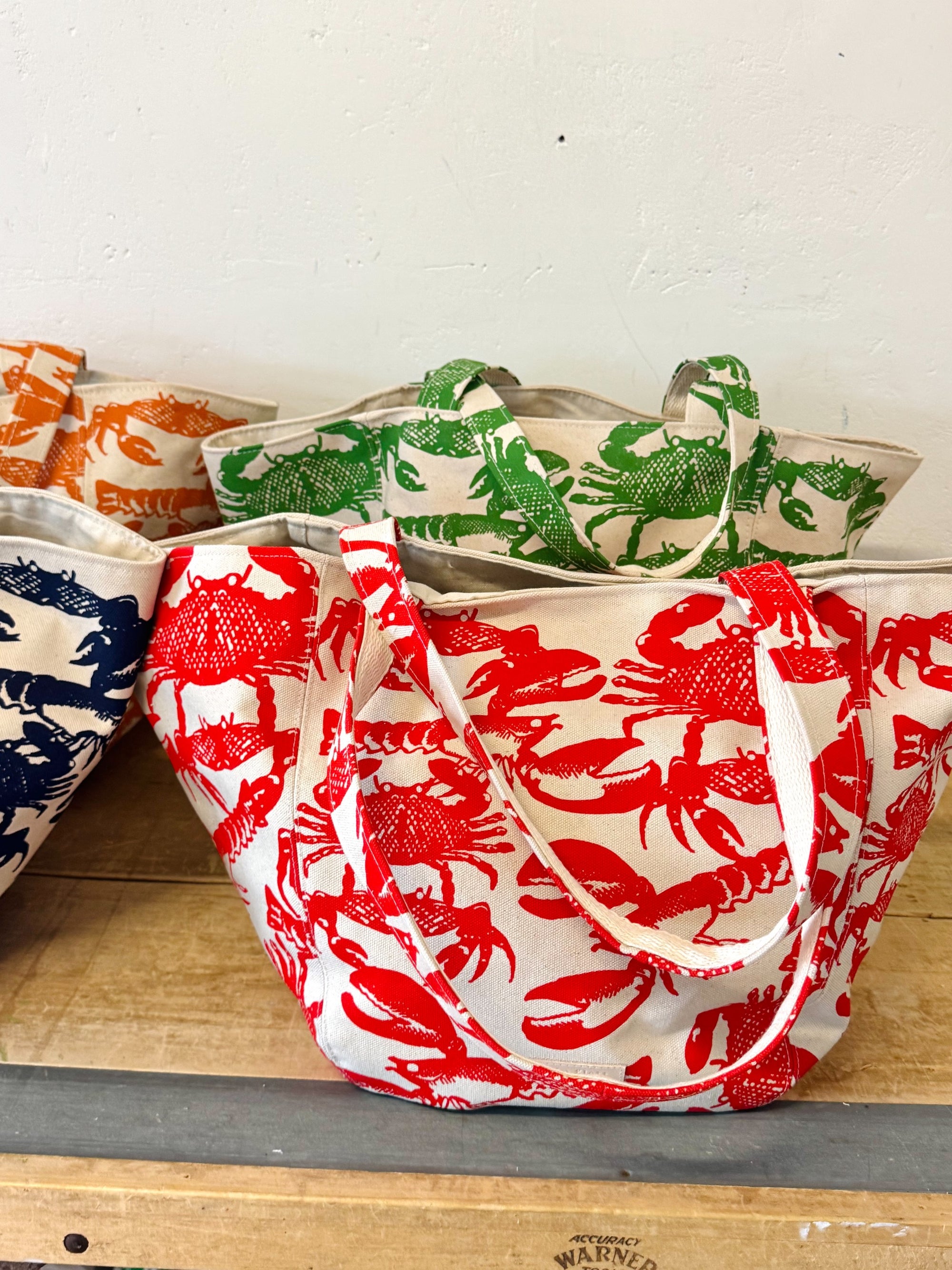 LOBSTER + CRABBIE KELLY BOHO TOTE