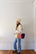 Multi Colored Vintage Knit Large Satchel (JUST ONE MADE!!!!)