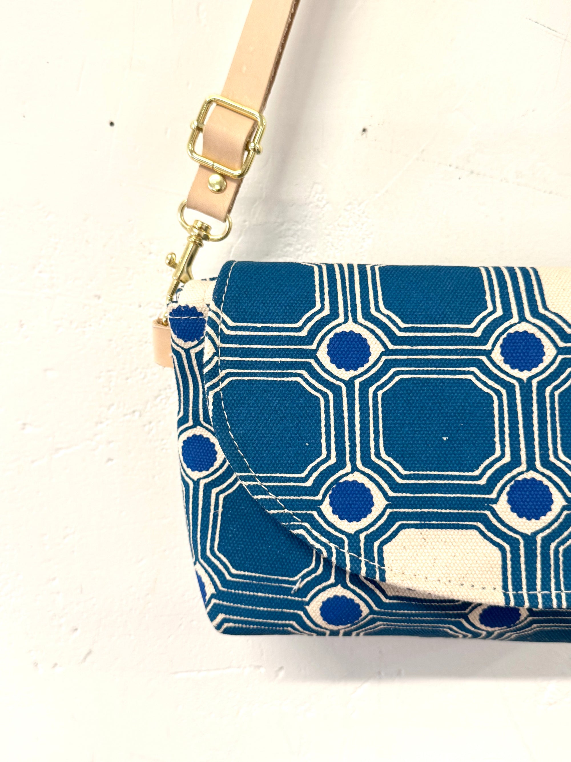 Libby Mini Crossbody Bag - Royal Vintage Tile