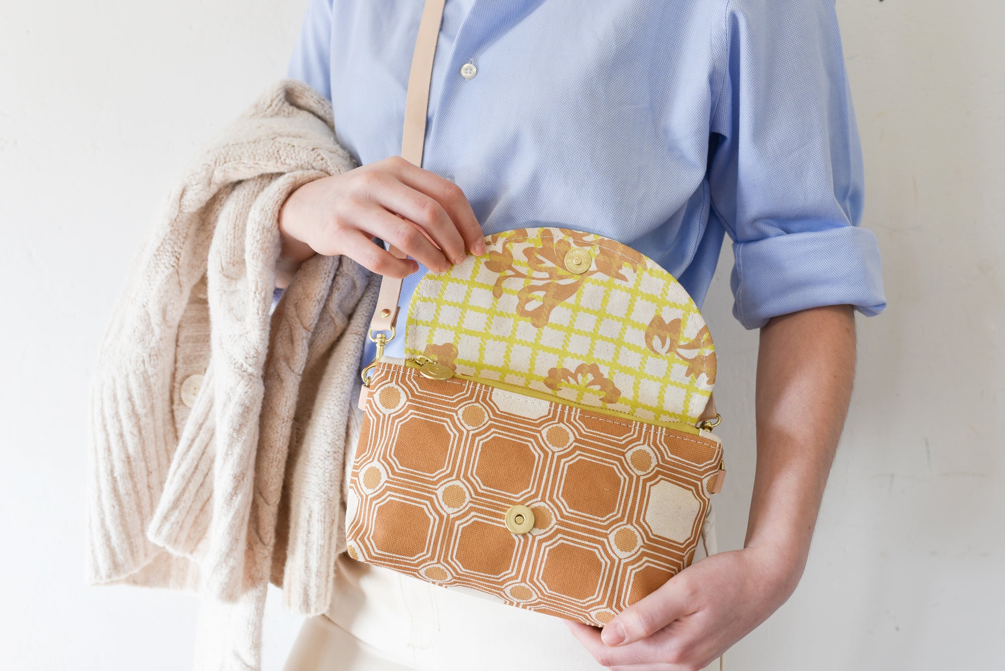 Libby Mini Crossbody Bag -  Sienna Vintage Tile