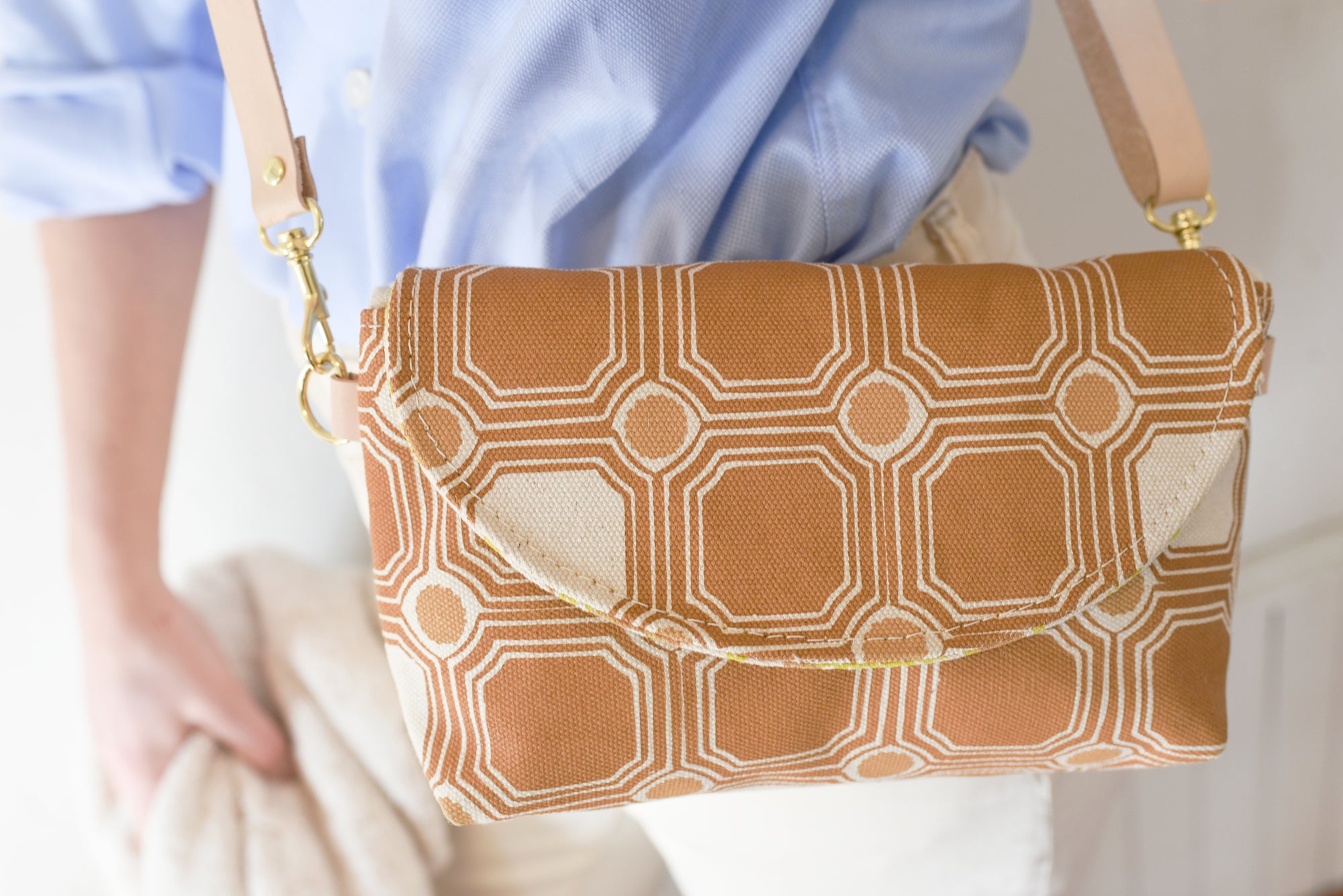 Libby Mini Crossbody Bag -  Sienna Vintage Tile
