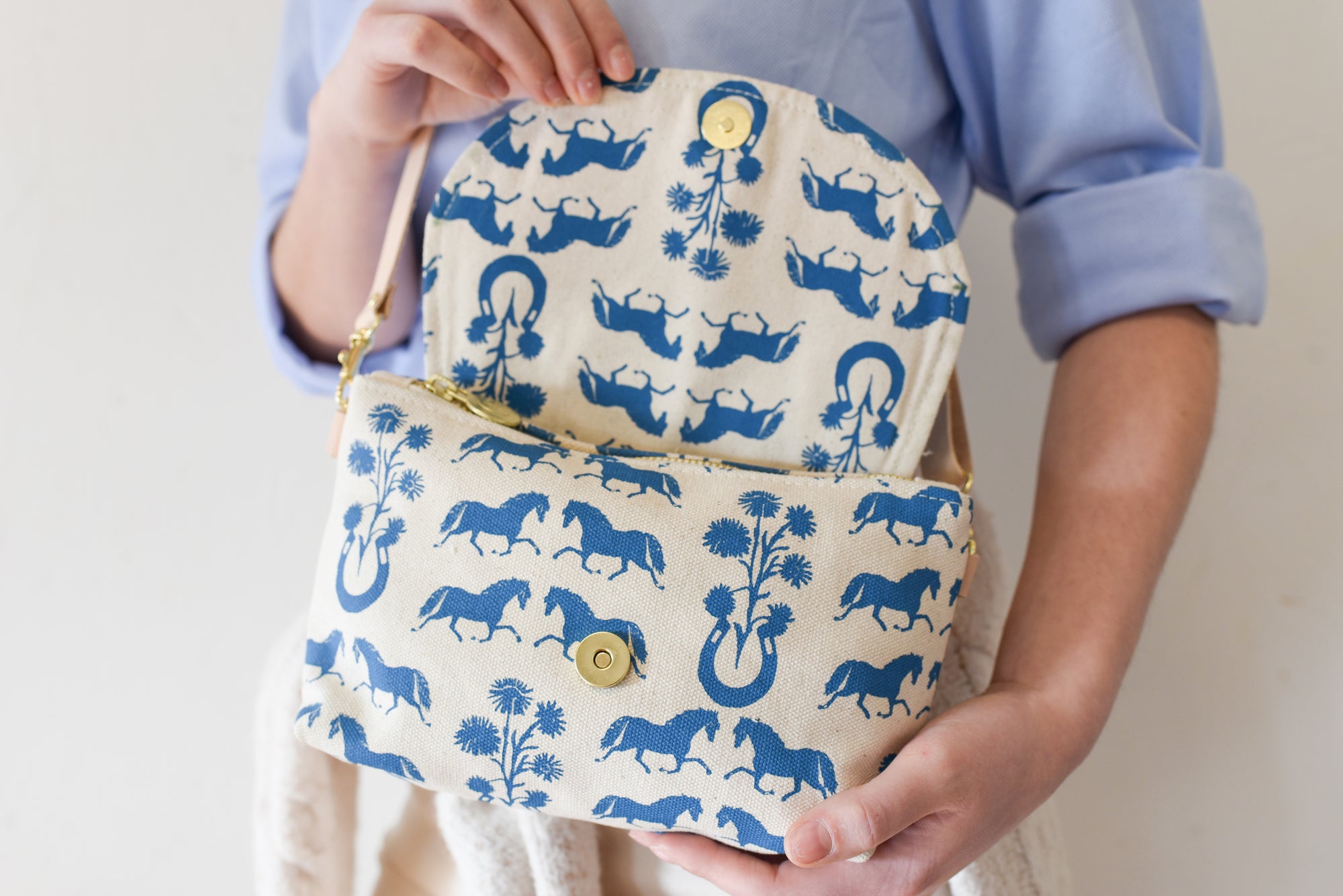 Libby Mini Crossbody Bag -  Royal The Yellow Field