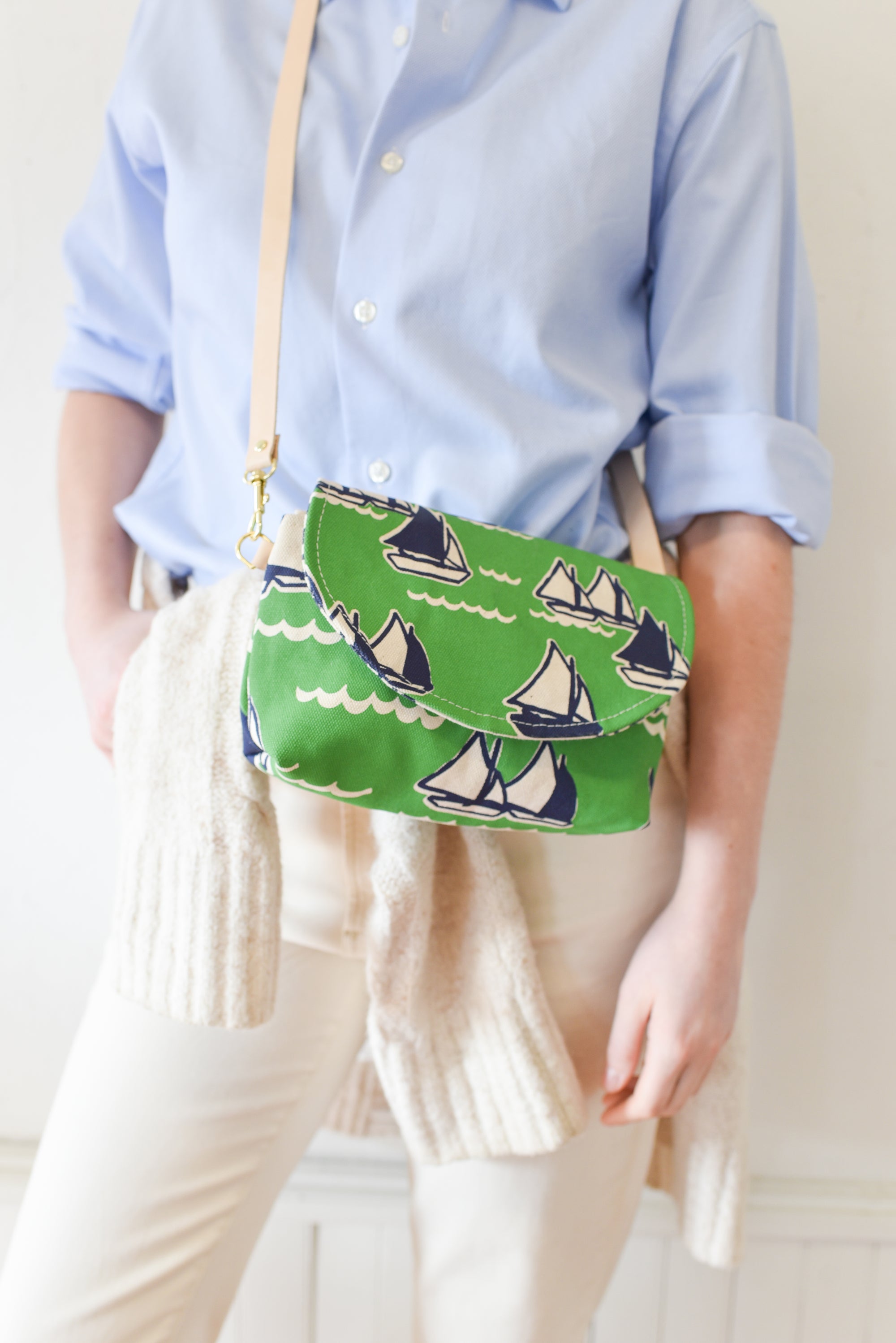 Libby Mini Crossbody Bag -  Kelly Sailing