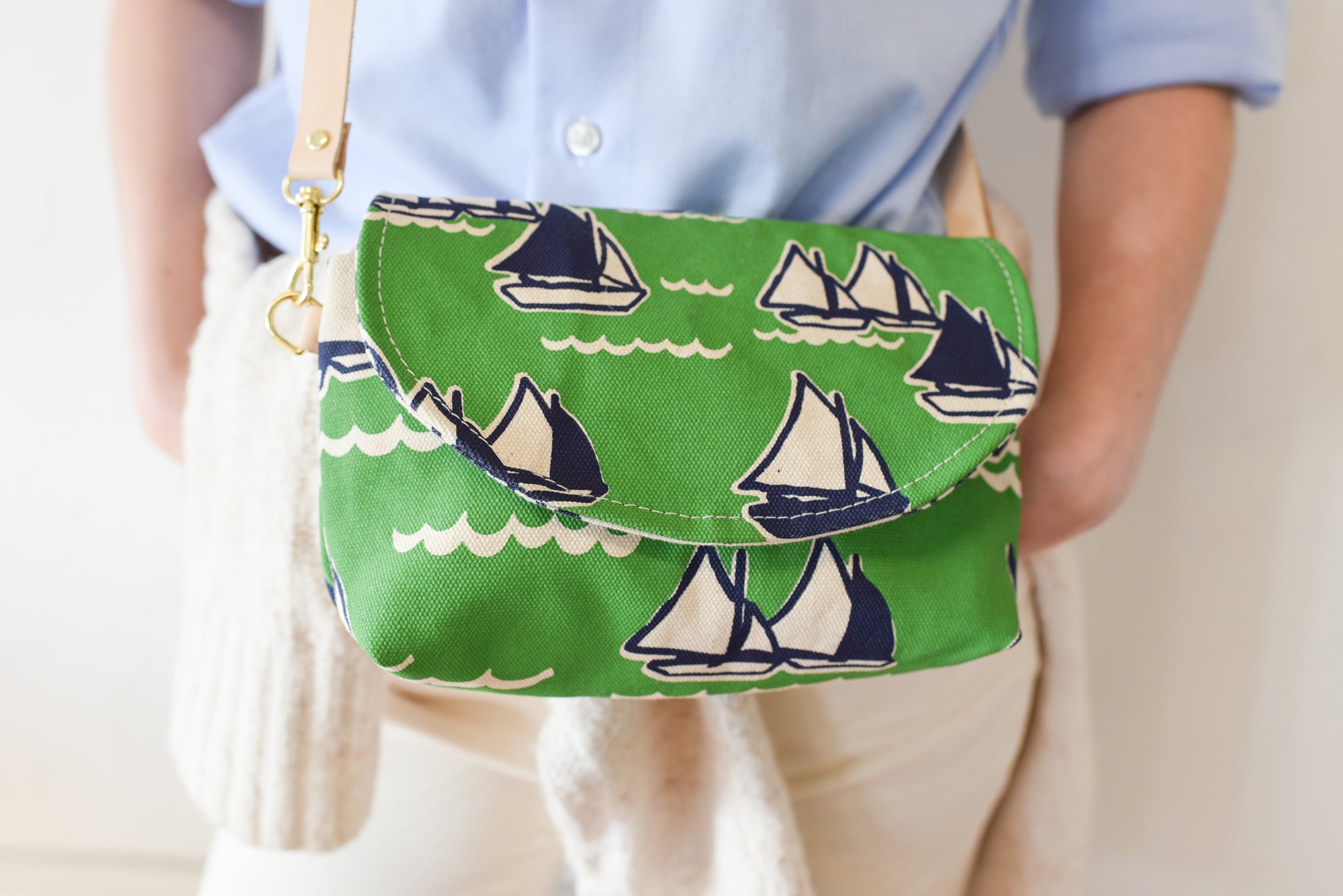 Libby Mini Crossbody Bag -  Kelly Sailing