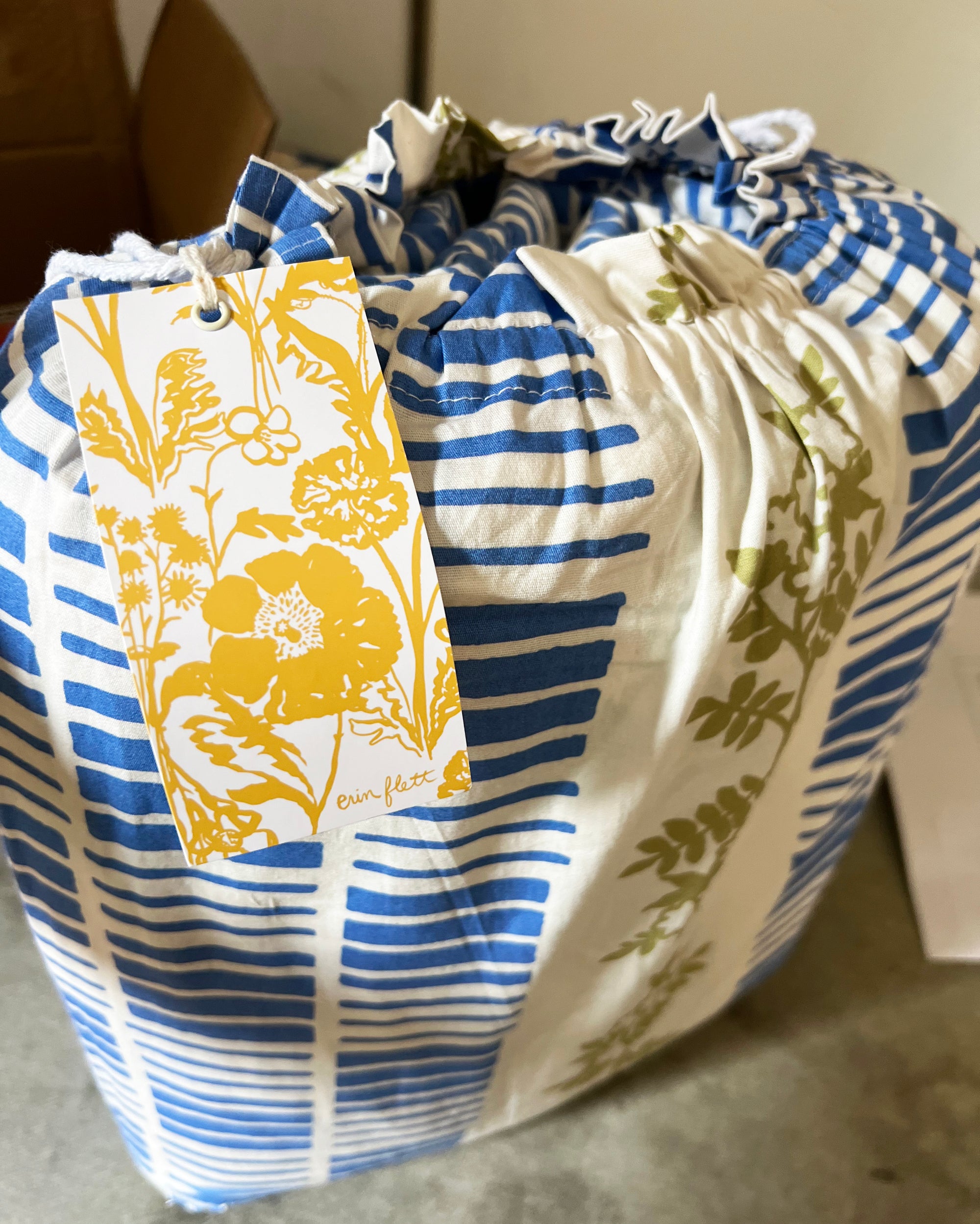 Vintage Tile Quilt Throw in Sage By Erin Flett 3