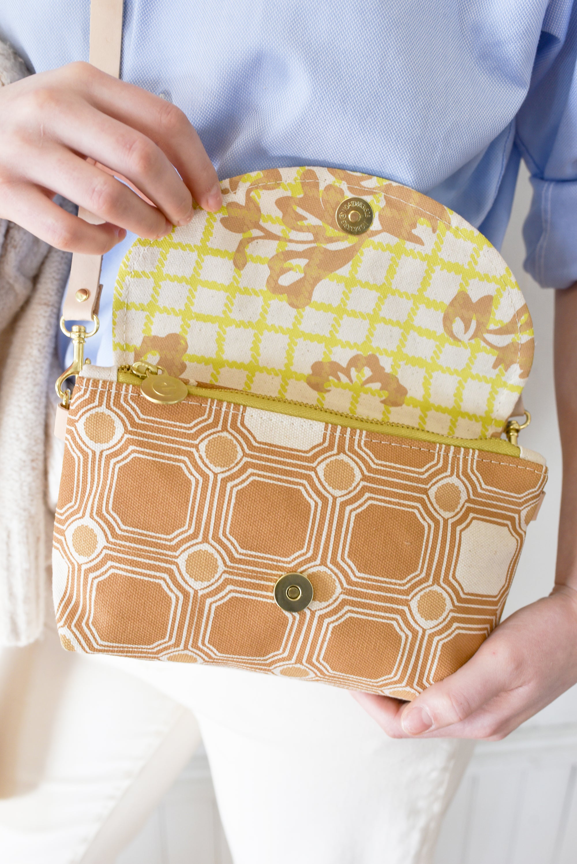Libby Mini Crossbody Bag -  Sienna Vintage Tile