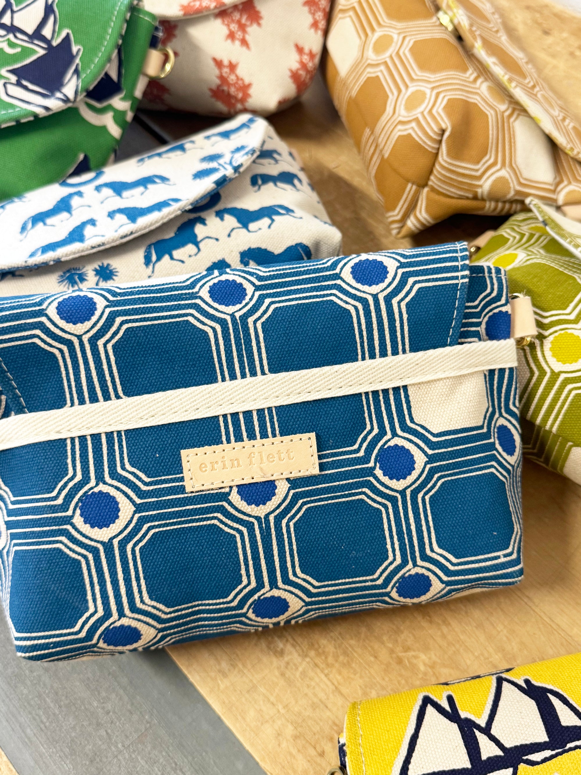 Libby Mini Crossbody Bag - Royal Vintage Tile