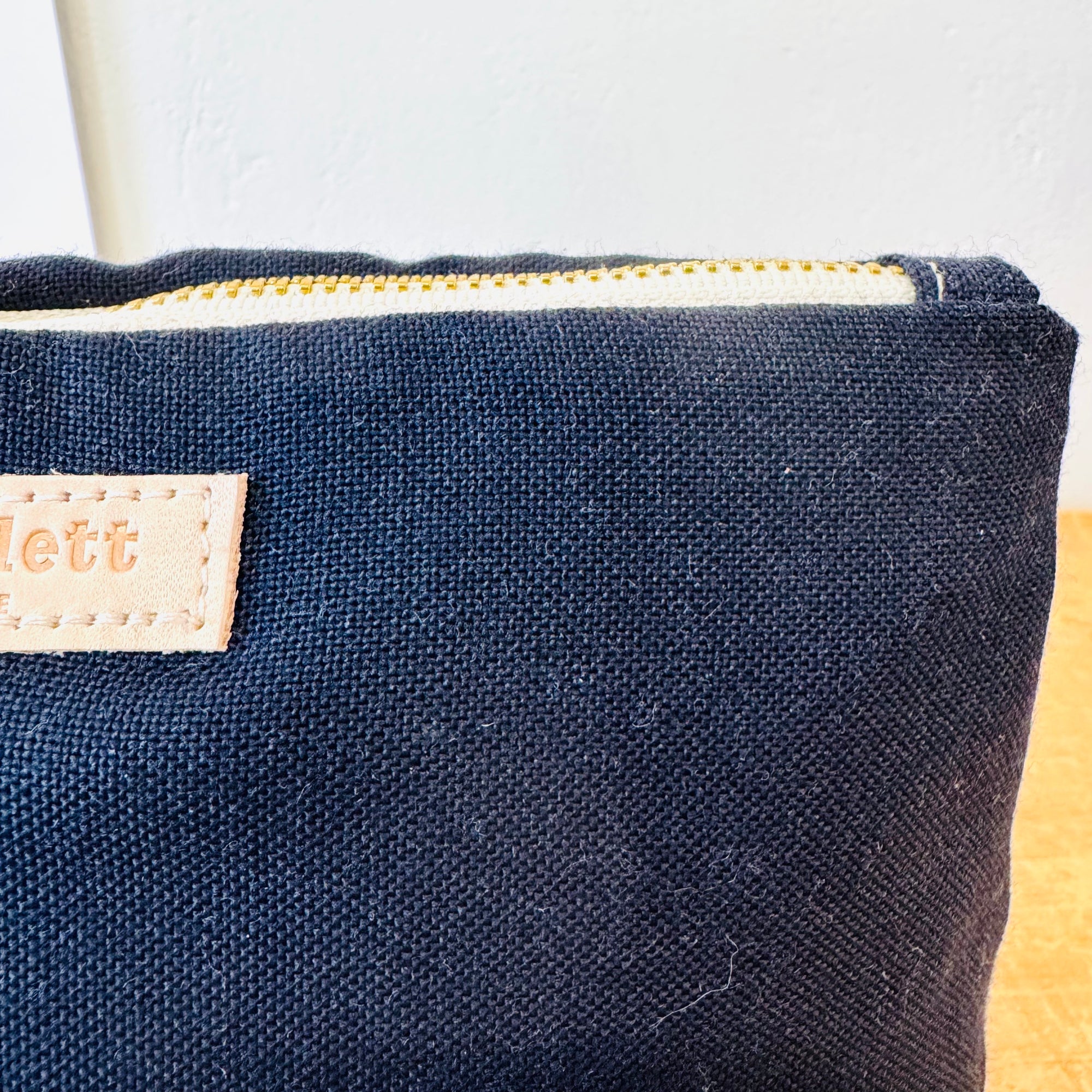 Vintage Laura Pouch - Navy Suit