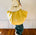 Vintage Boho Tote Butter Yellow Wool