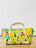 #2 Misprint Small Satchel Tote Bag