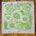 Pillow Cover - Linen Aria Granny Apple Green + Navy Zip