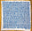 20x20 Natural Linen Pillow Cover in Royal Double Dot