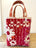 #13 Misprint Tall Handle Heavy Canvas Open Tote Bag