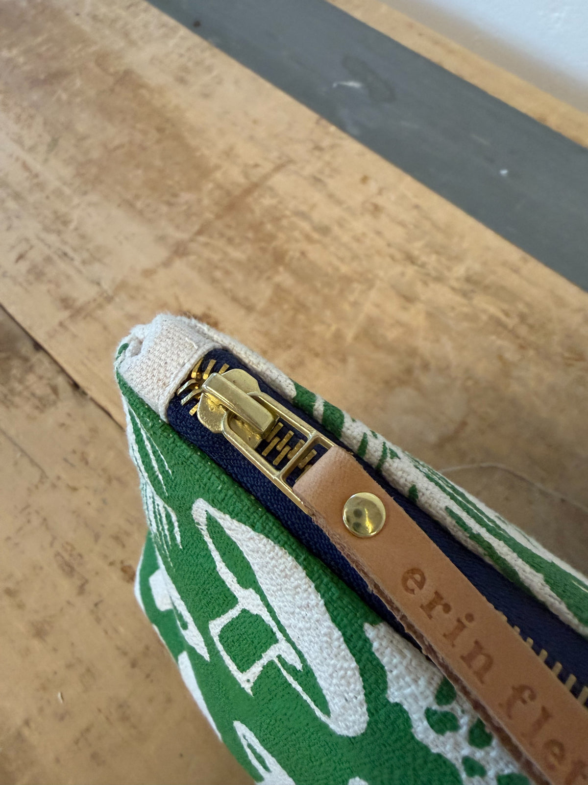 KELLY GREEN MUSHROOM LAURA BAG