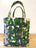 #9 Misprint Tall Handle Heavy Canvas Open Tote Bag