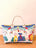 MY FAV!!! Large Scandi Dutch Cotton Satchel - WITH Erin Flett print inside
