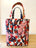 #11 Misprint Tall Handle Heavy Canvas Open Tote Bag