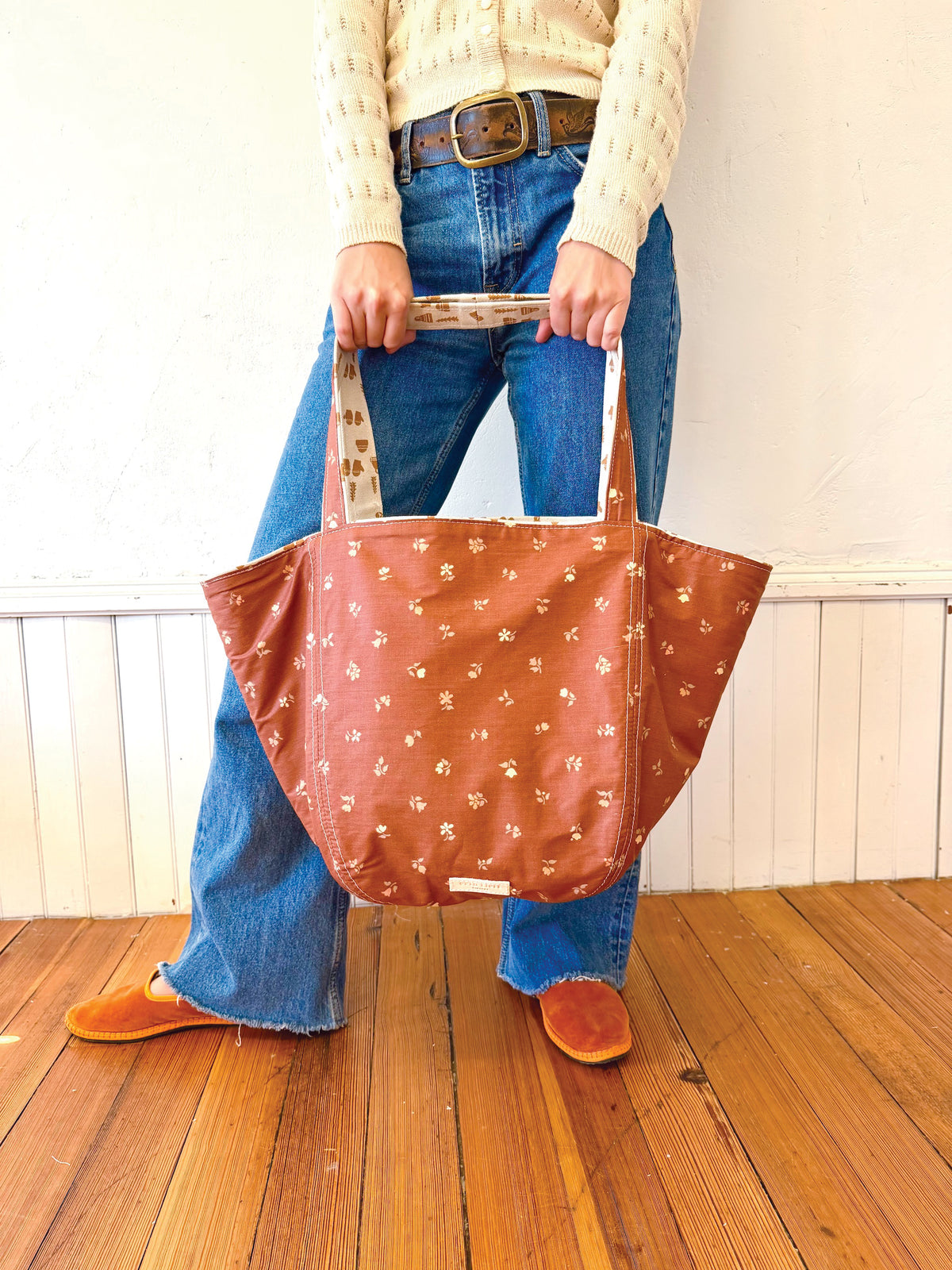 Vintage Boho - Sweet Floral Clay + Erin Flett Plaid inside