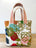 #16 Misprint Tall Handle Heavy Canvas Open Tote Bag
