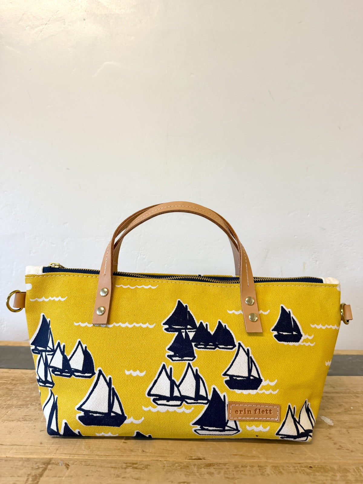 SAILING YELLOW SMALL SATCHEL