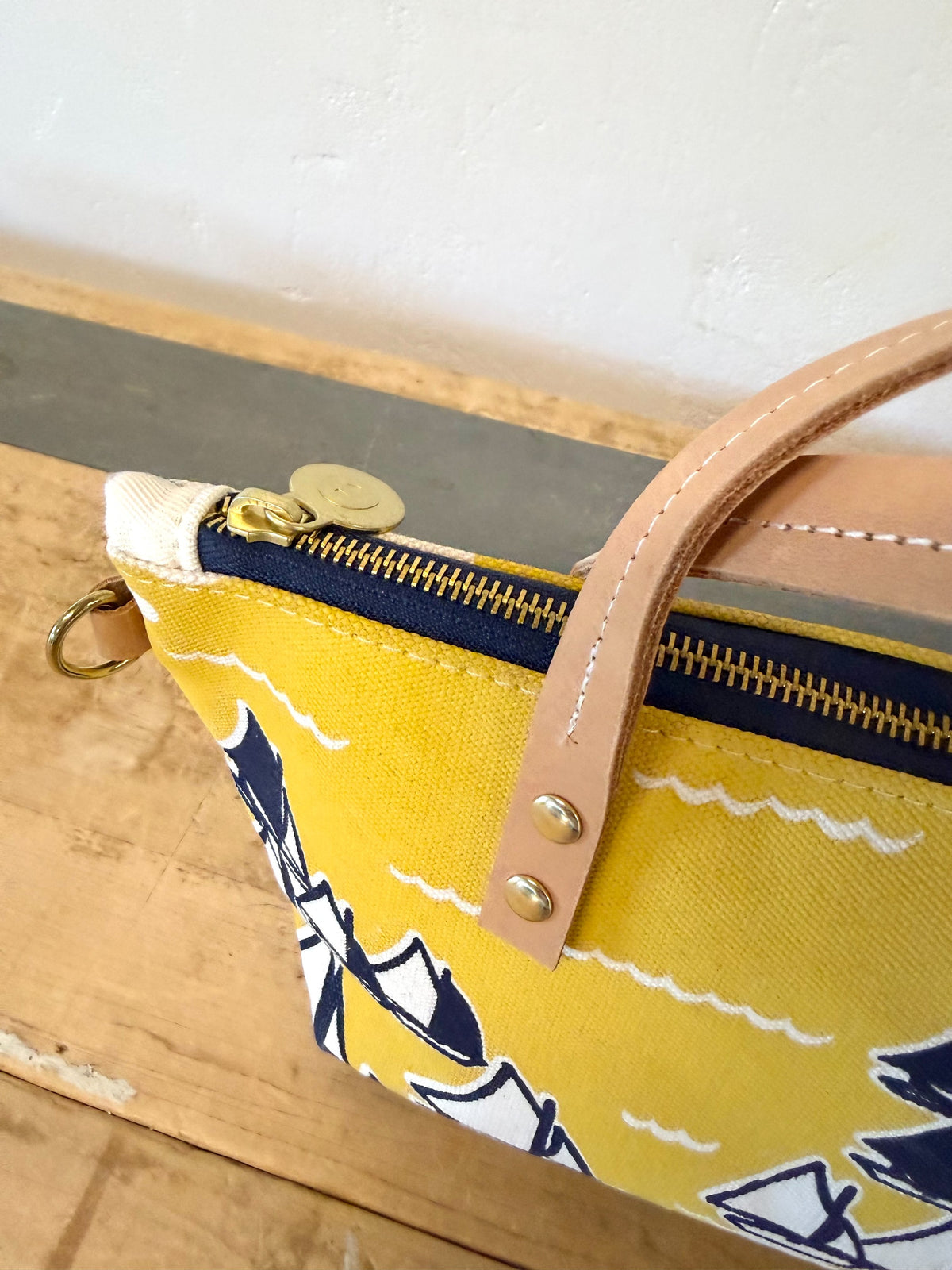 SAILING YELLOW SMALL SATCHEL