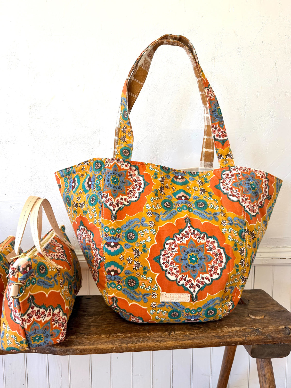 Vintage Boho - 1970's Earthy Bohemian Style Floral