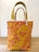 #19 Misprint Tall Handle Heavy Canvas Open Tote Bag