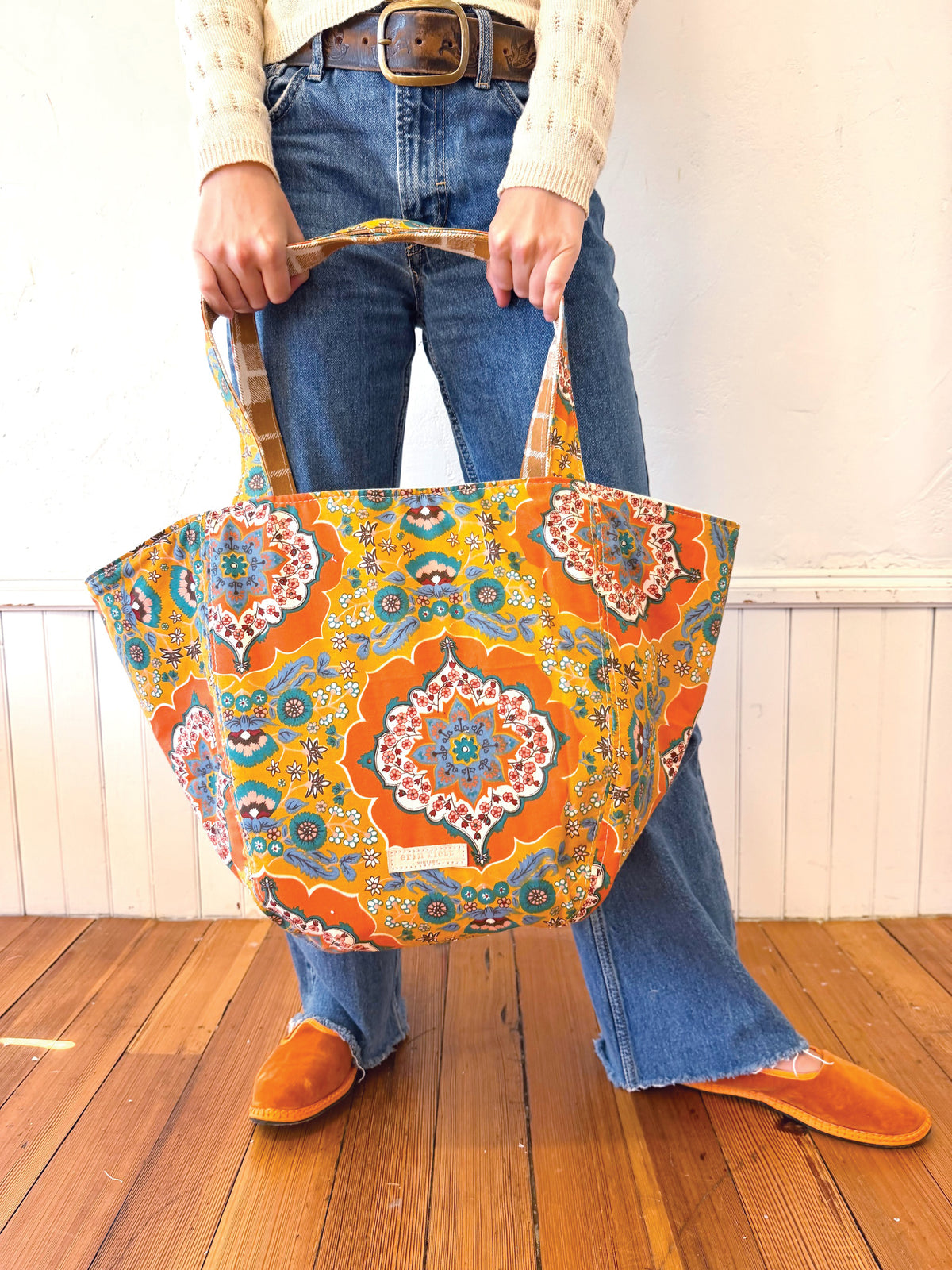 Vintage Boho - 1970's Earthy Bohemian Style Floral