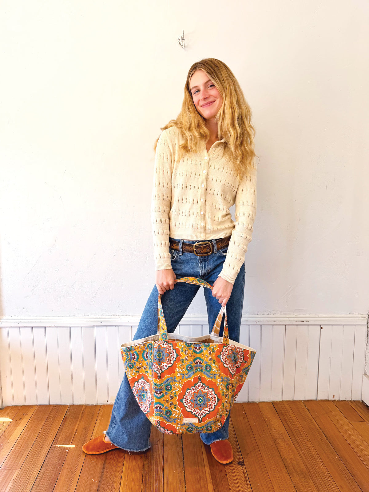 Vintage Boho - 1970's Earthy Bohemian Style Floral